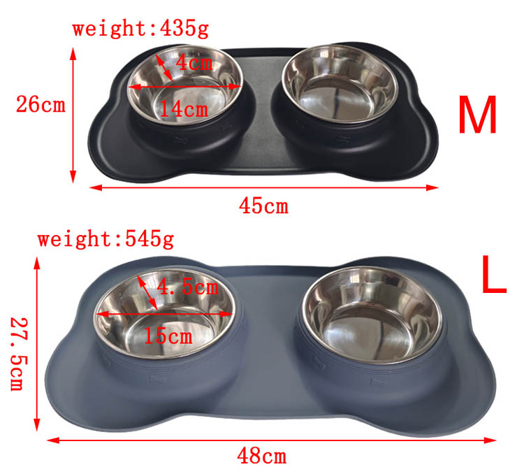 dog bowl set